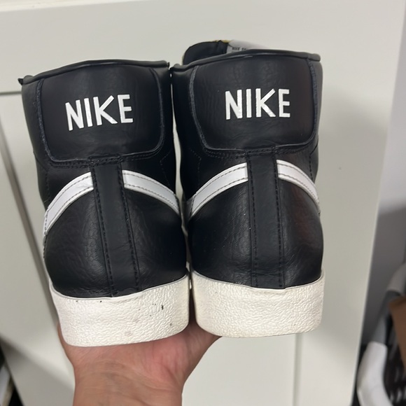 Nike Men's Blazer Mid '77 Vintage Shoes Men's 10.5 Black/Sail - Picture 4 of 5